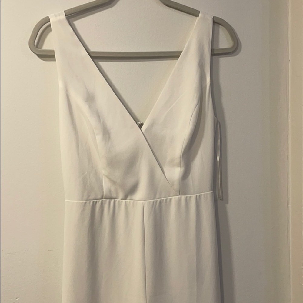 White jumpsuit